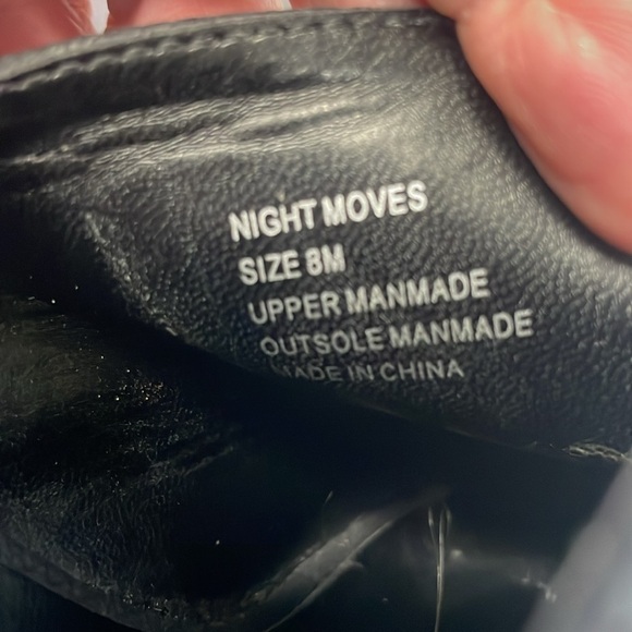 Coconuts by Matisse Black Night Moves Vegan Slip On Chunky Heels Mules - Picture 9 of 12